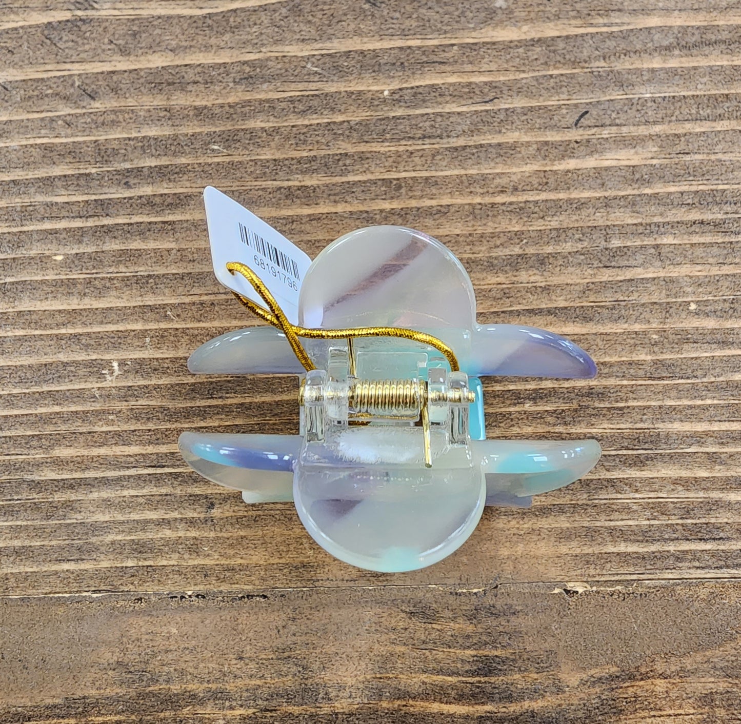 Multi-Color Groovy Flower Claw Clip