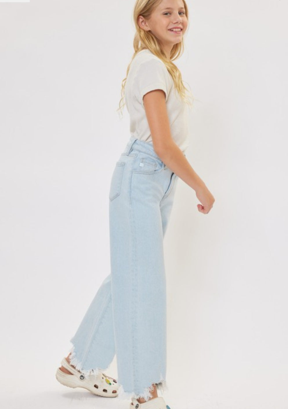 High Rise Wide Leg Jeans