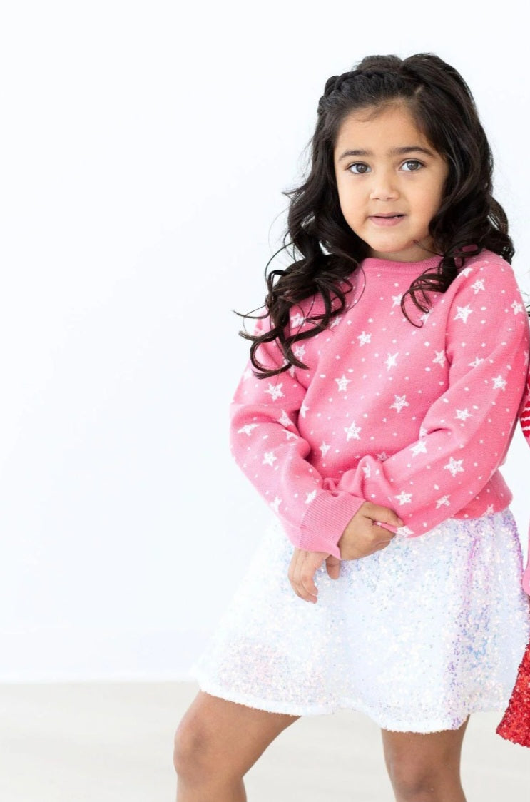 Disco Sequin Twirl Skirt