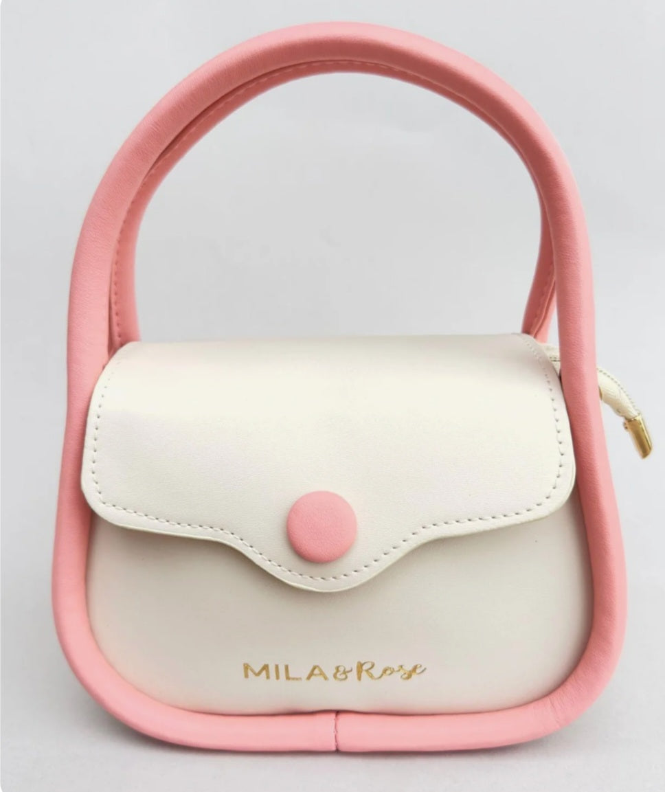 Rose Pink/Coconut Purse