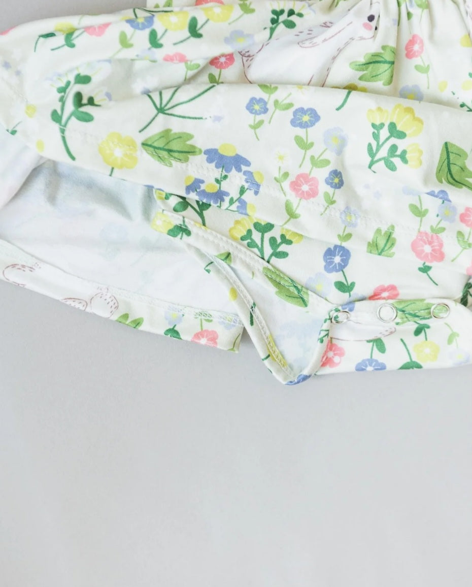 No Bunny Like You Twirl Flutter Bodysuit