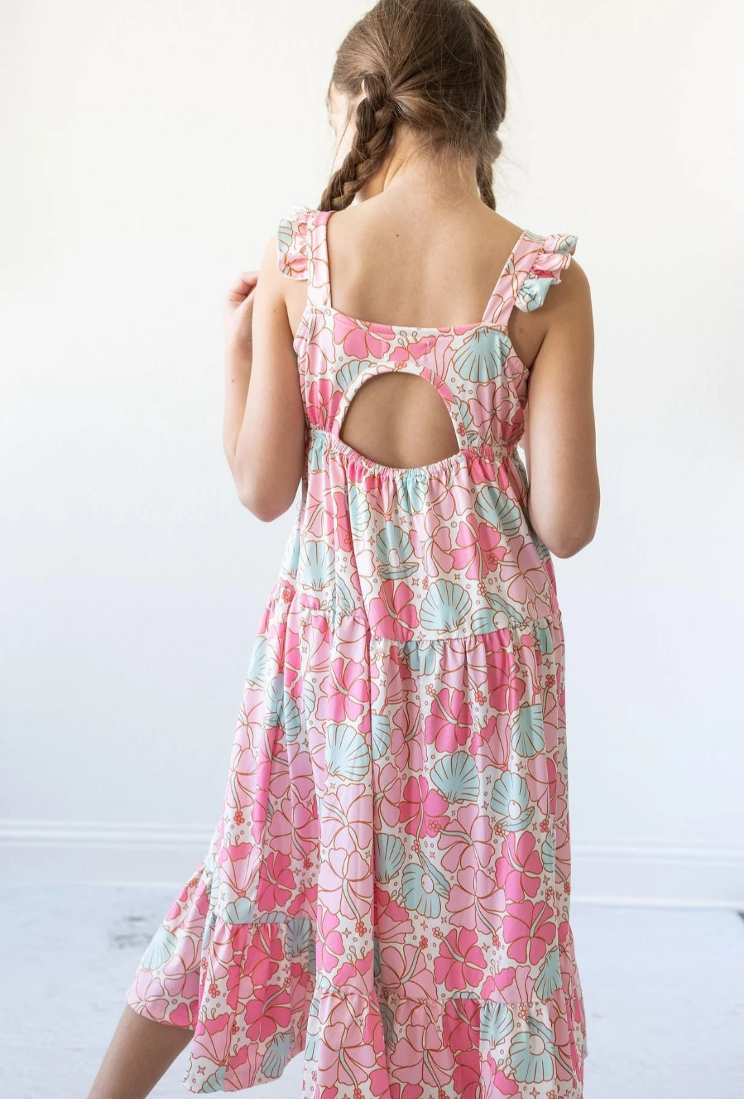Beach Daze Ruffle Maxi Dress