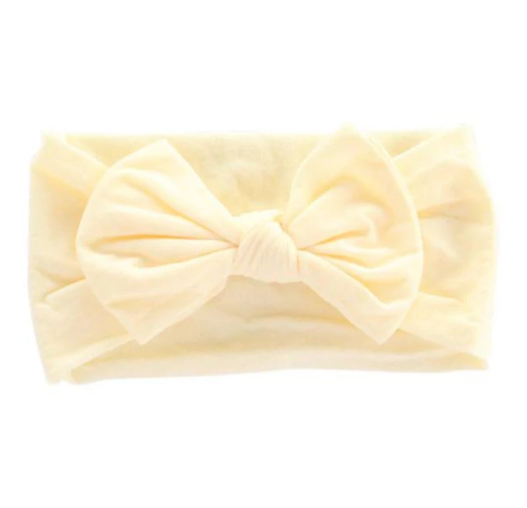 Sunny Daze Nylon Bow Headwrap