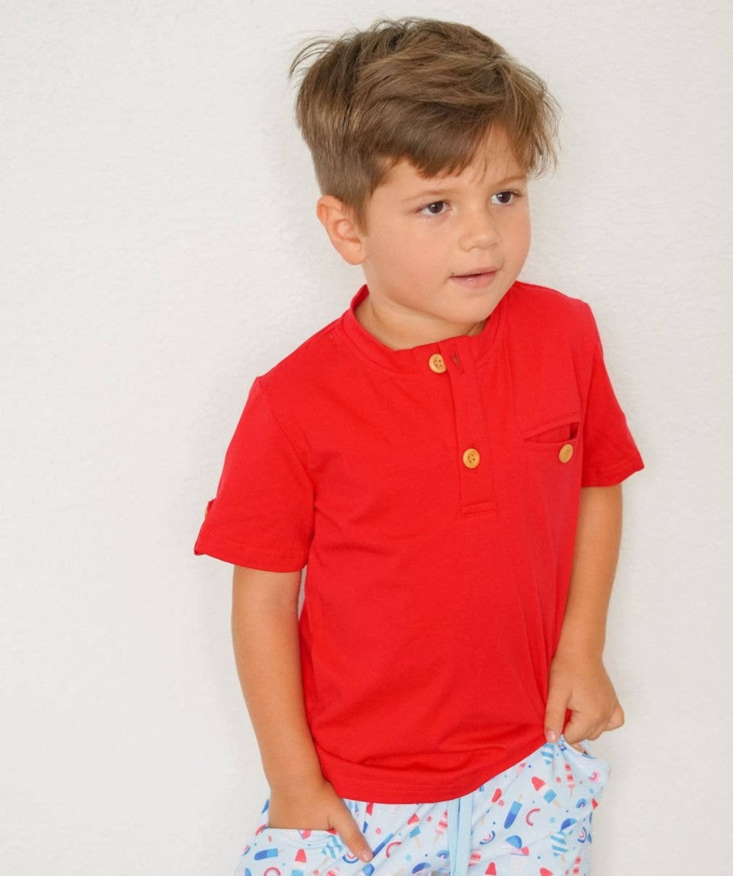 Alex Tee in Scarlet