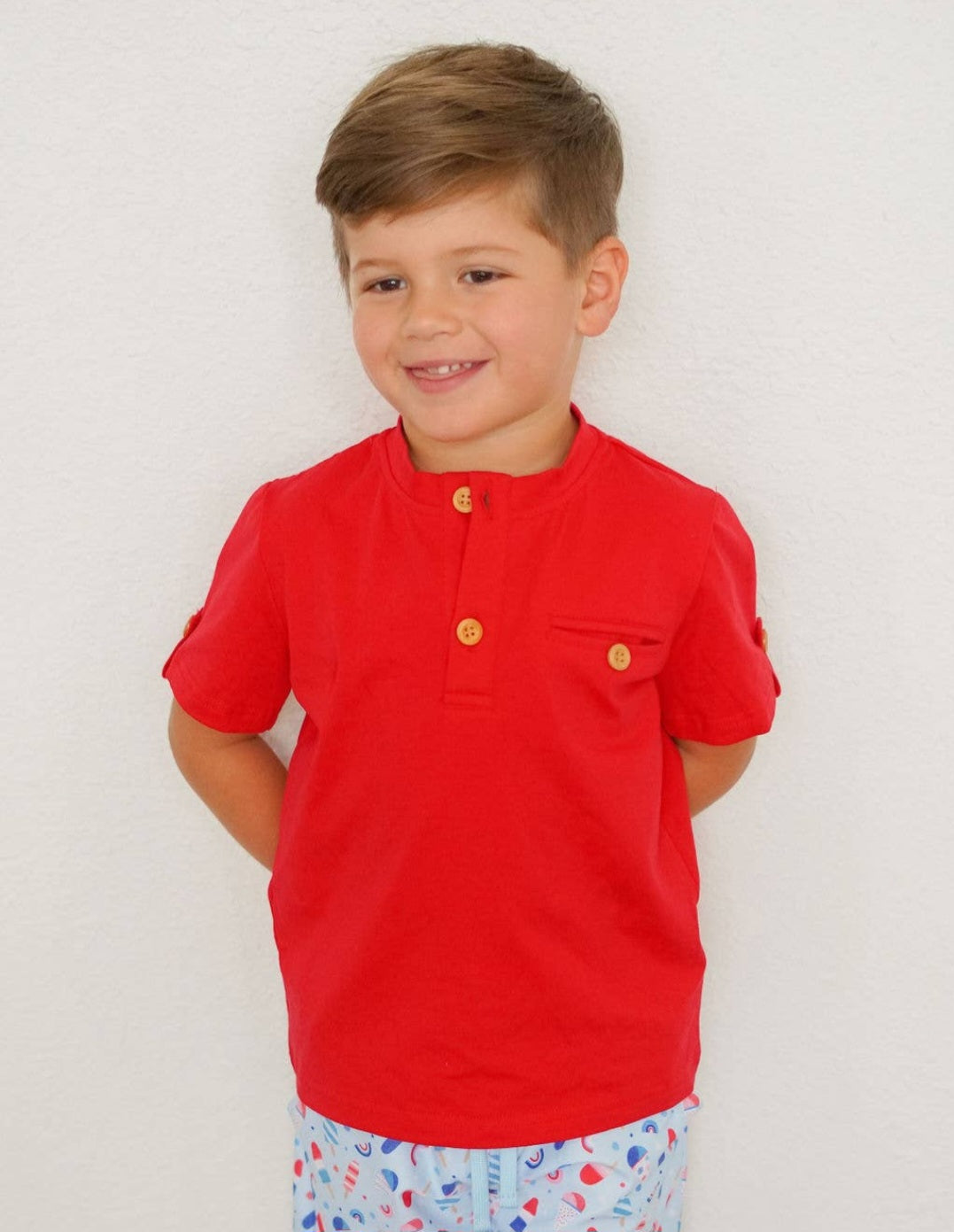 Alex Tee in Scarlet