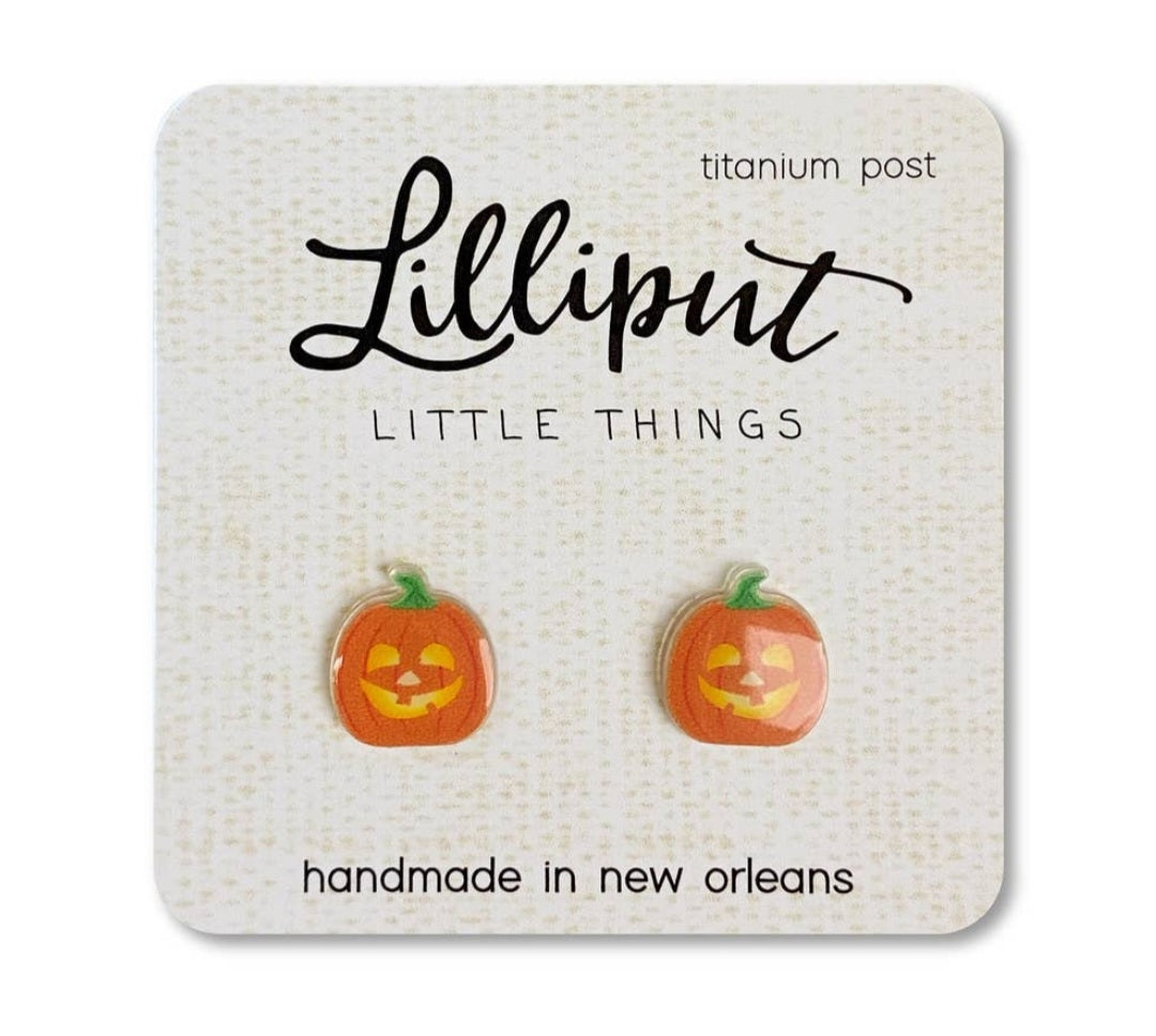 Jack O' Lantern Earrings