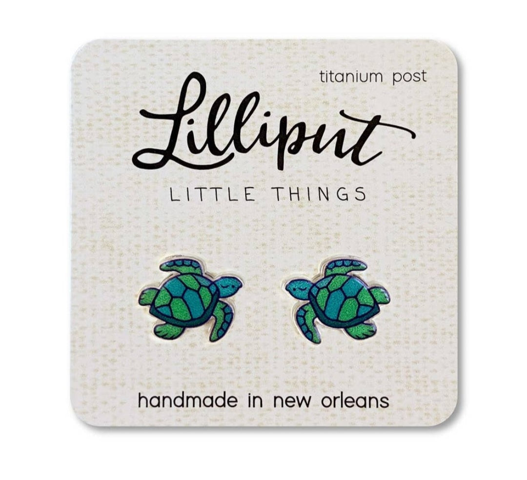 Sea Turtle Earrings