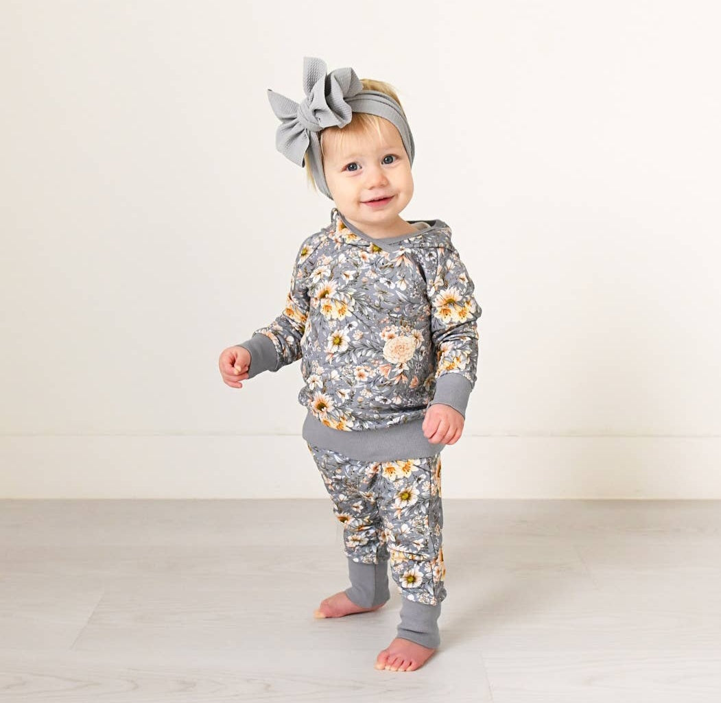 Elodie Floral Hoodie Set