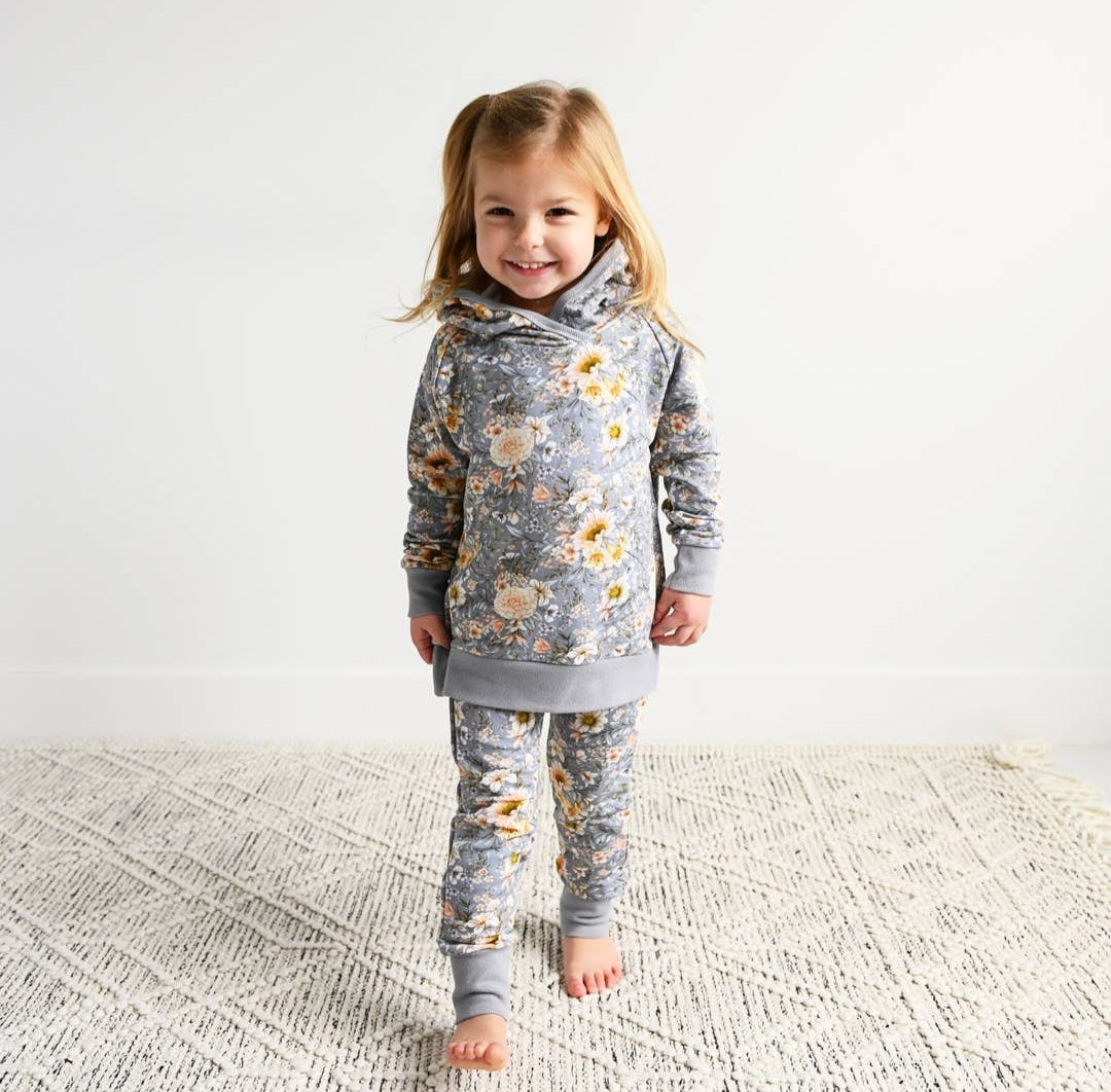 Elodie Floral Hoodie Set