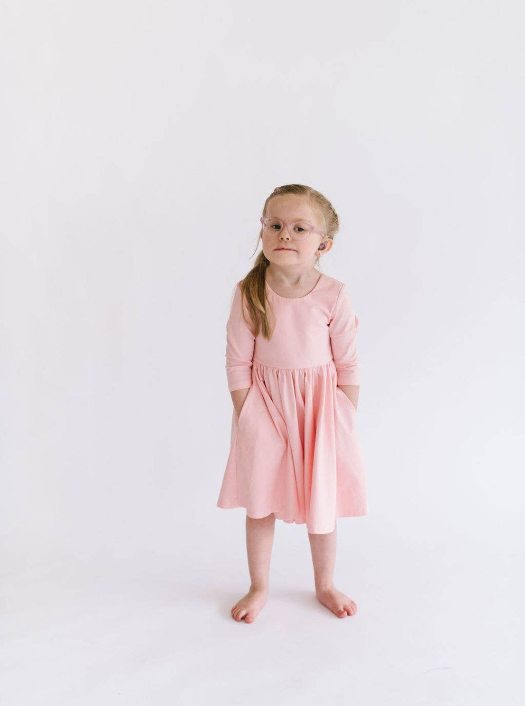 Emile Dress in Peony