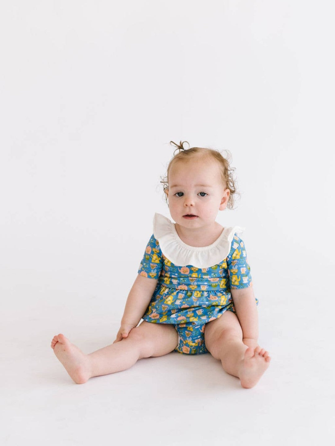Harlow Romper in Tea Party