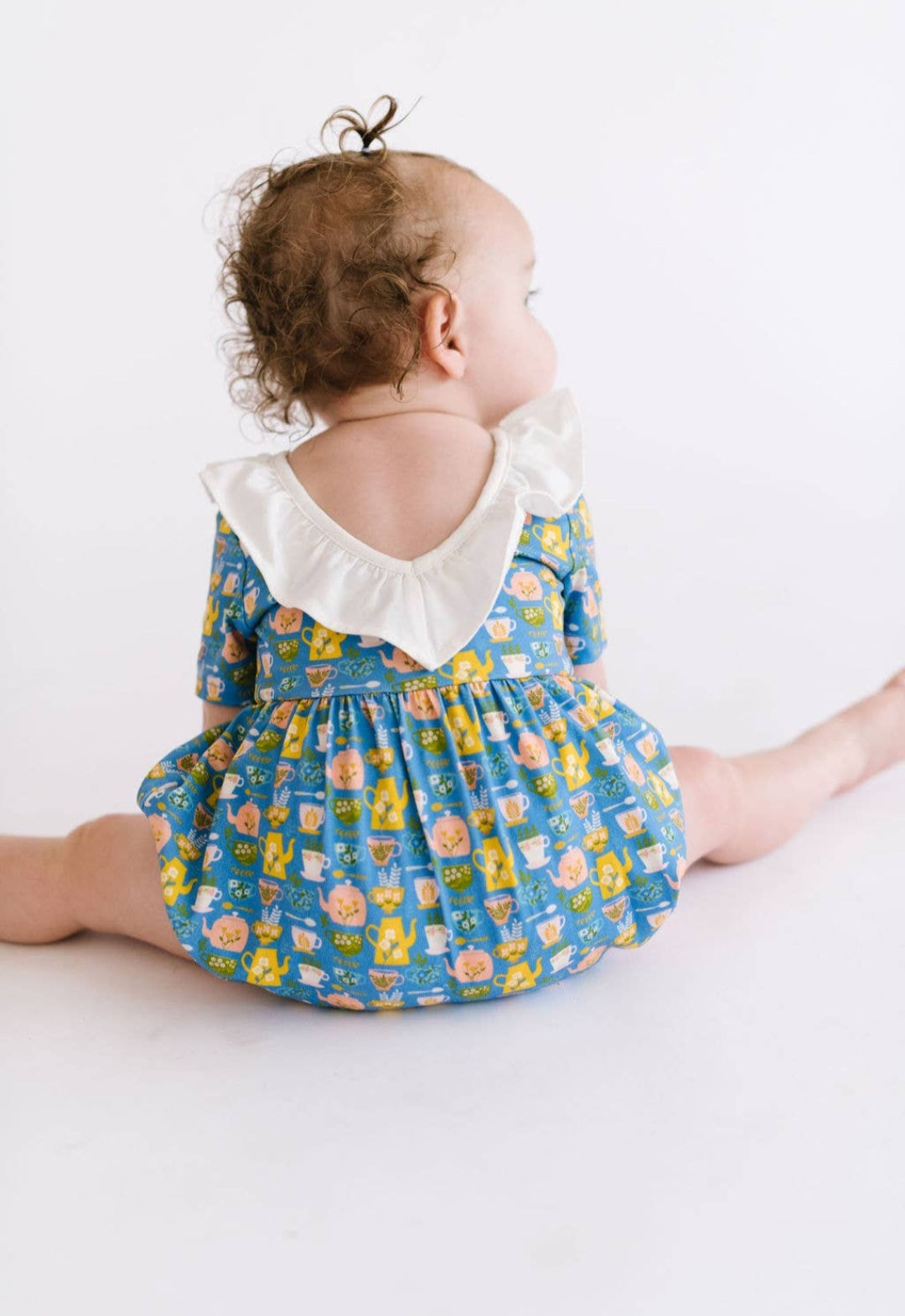Harlow Romper in Tea Party