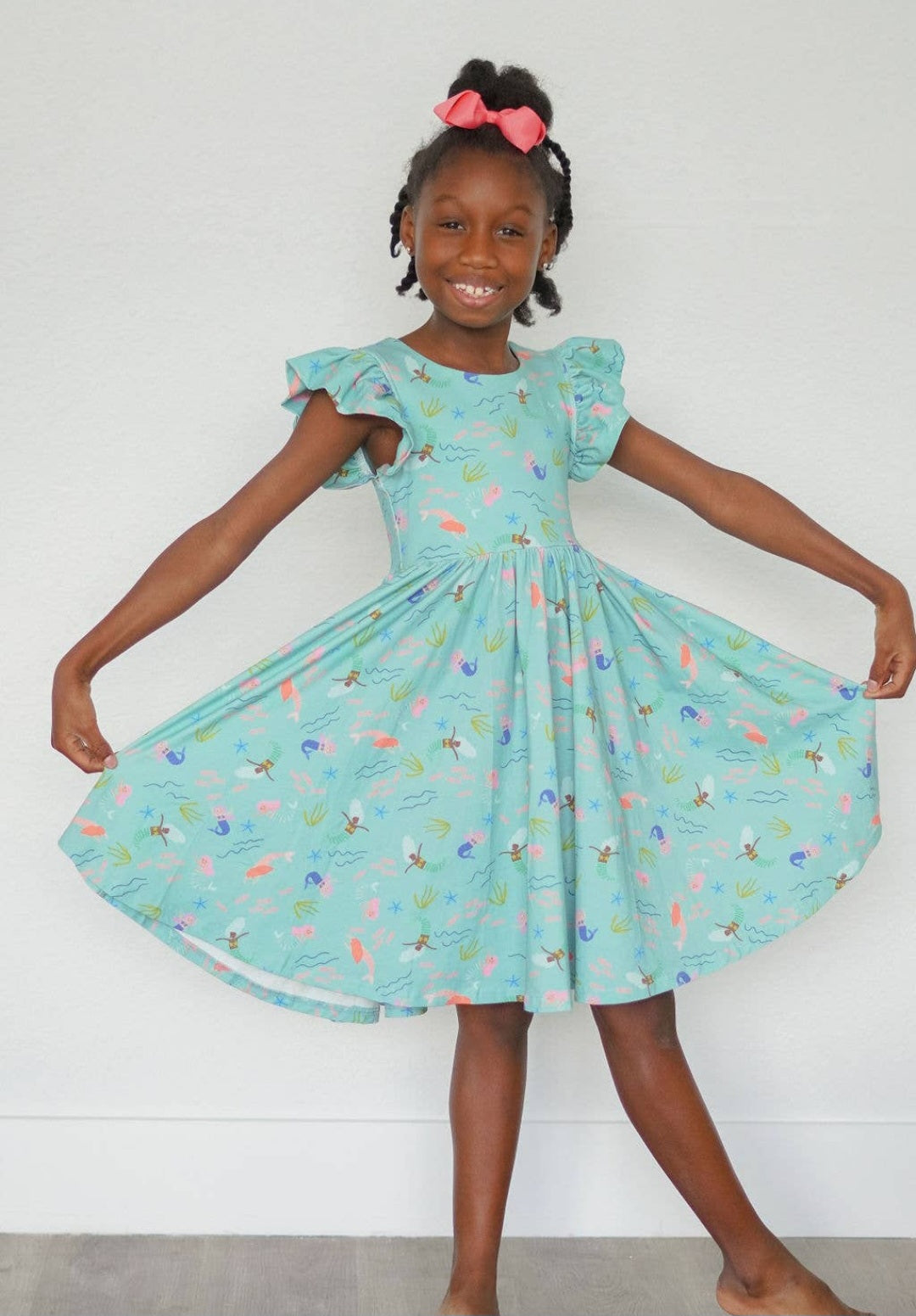 Olivia Dress in Mermaid