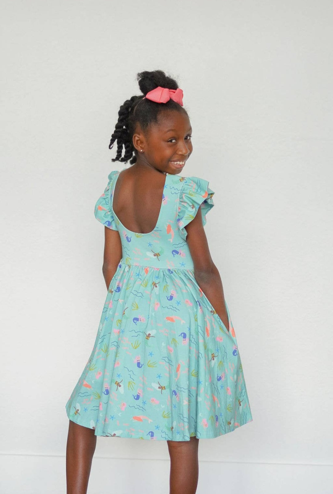 Olivia Dress in Mermaid