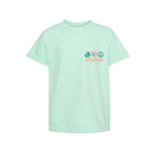 Mint Love & Peace Tee