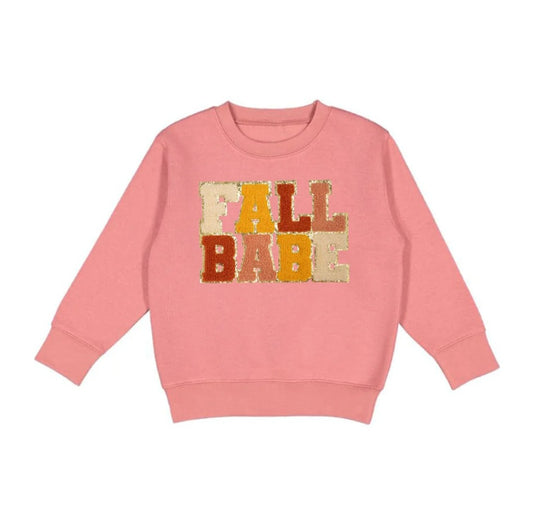 Fall Babe Patch Sweatshirt