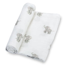 Baby Elephant Swaddle Blanket