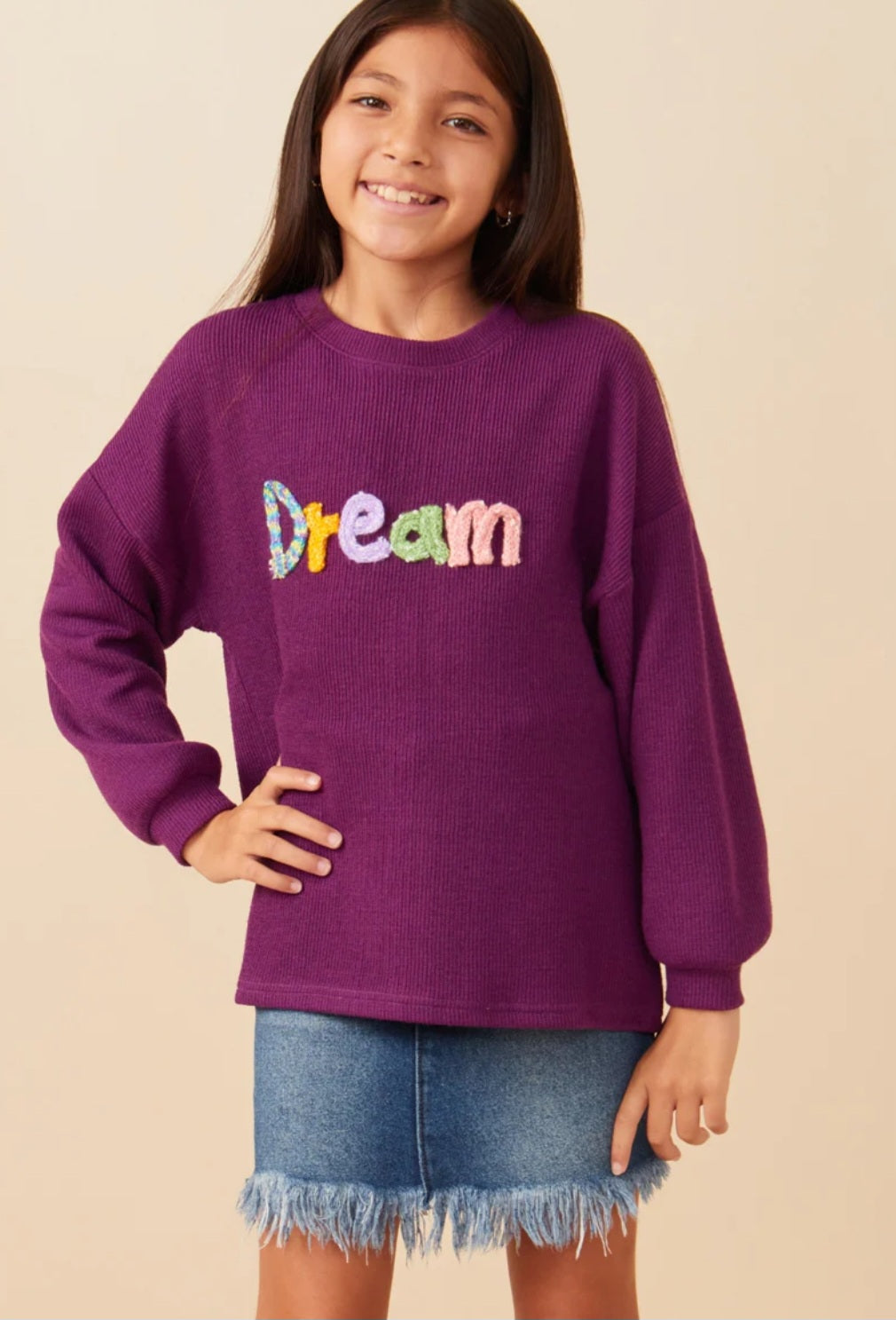 Handknit Pop Up Dream Ribbed Top