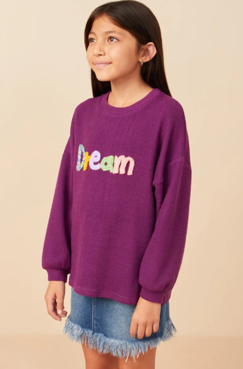 Handknit Pop Up Dream Ribbed Top