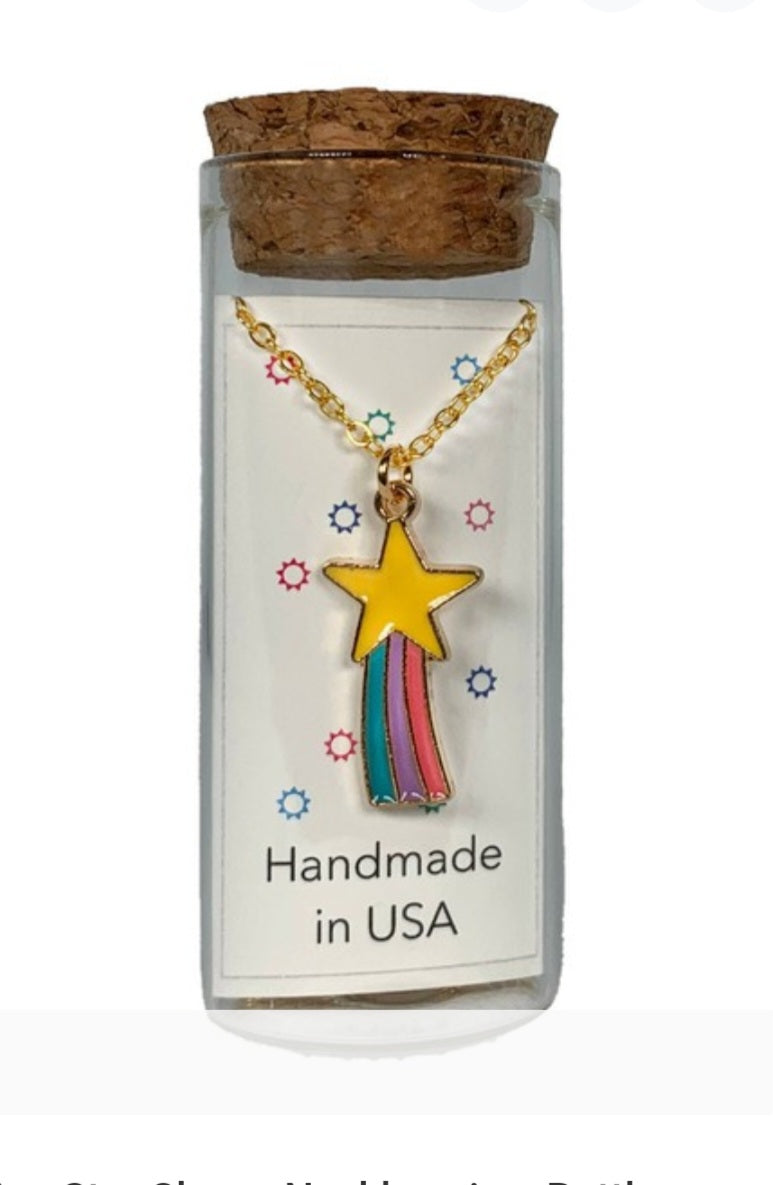 Shooting Star Charm Necklace