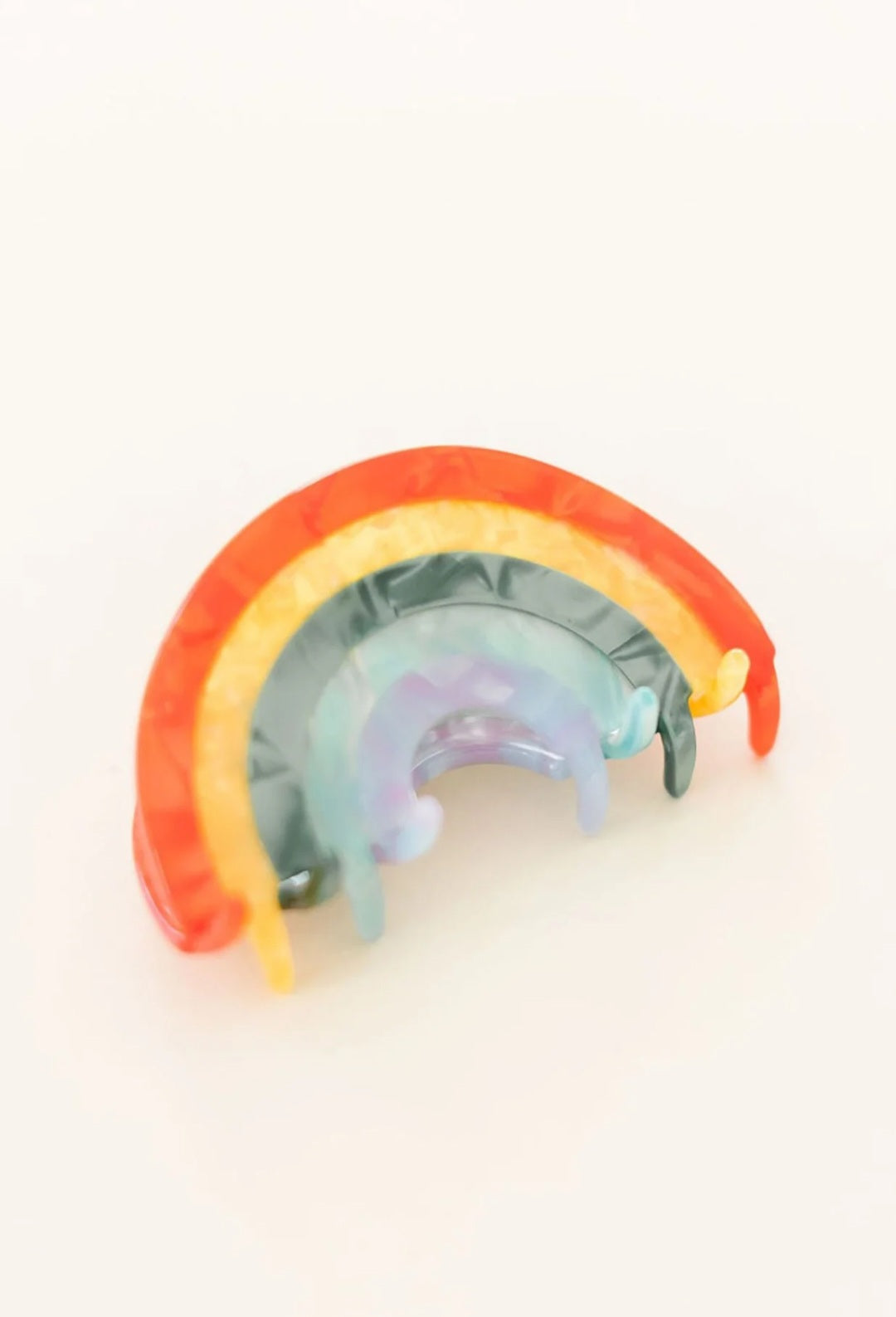 Rainbow Claw Clip