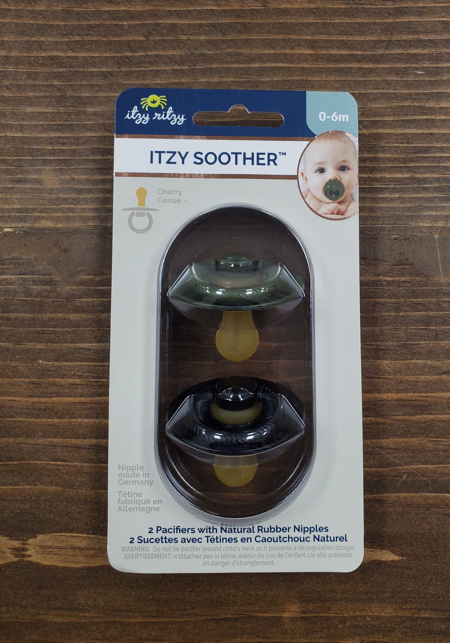 Itzy Soother Pacifier Set Camo/Midnight