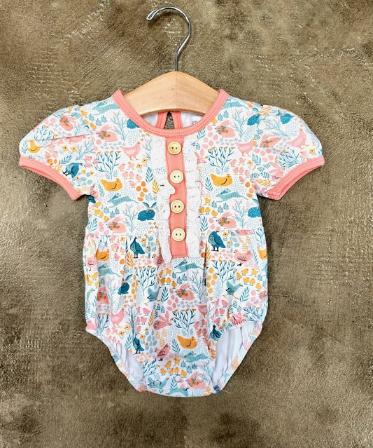 Little Farm Friends Bubble Romper