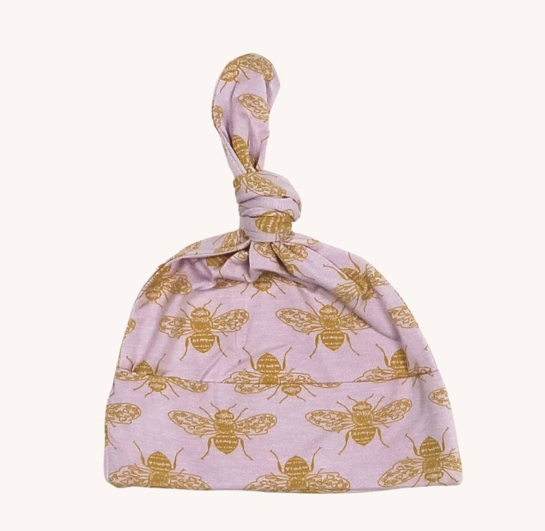 Bee Knot cap