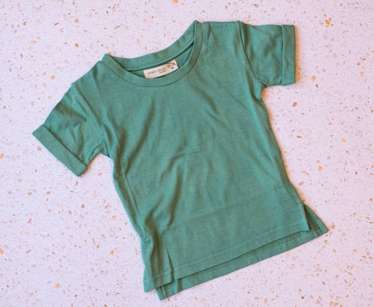 Hemmed Tee-Pine