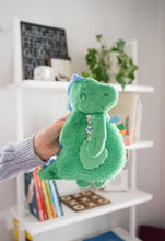 James the Dino Plush with Silicone Teether Toy