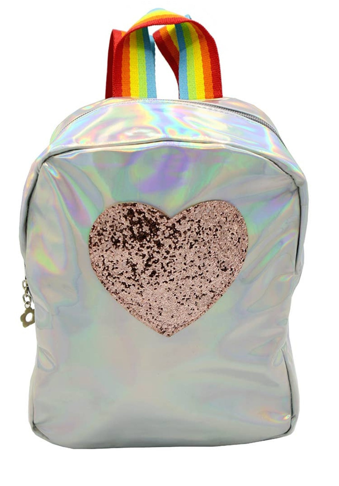 Silver Heart Backpack