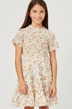 Smocked Raglan Top Ruffle Tiered Dress